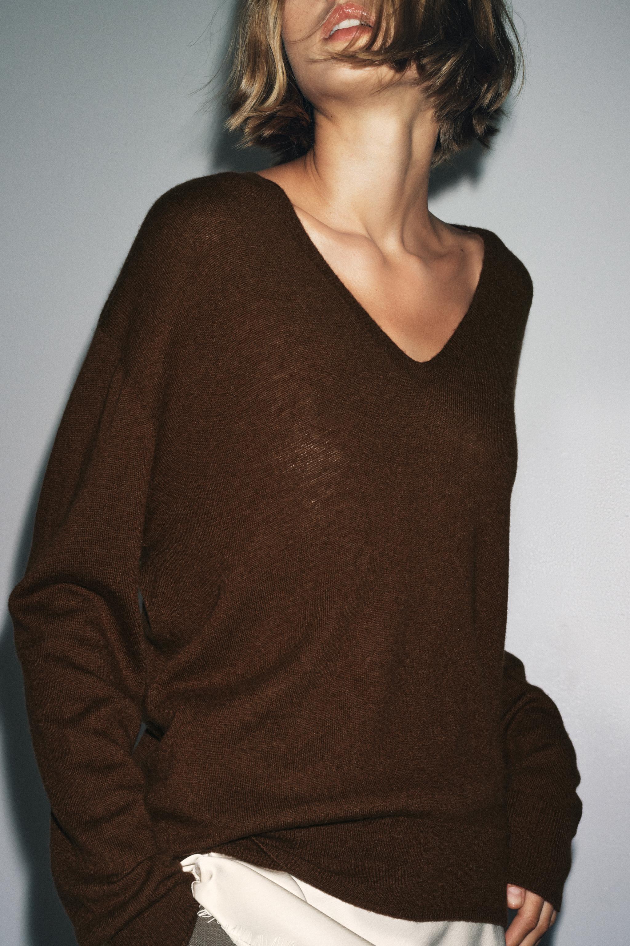 100% EXTRA-SOFT WOOL SWEATER