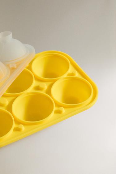 MOULE 6 GLAÇONS SPHÈRES - Jaune de Zara - Image 3