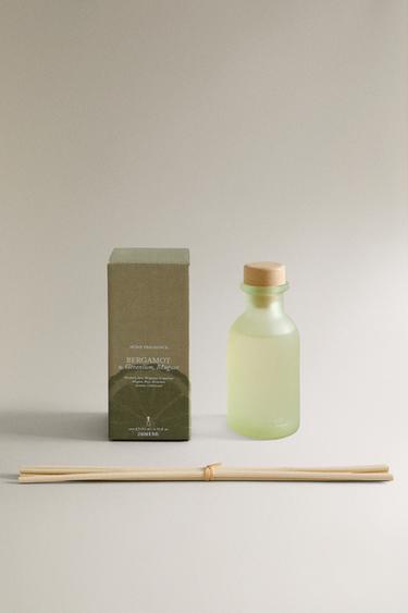 (195 ML) DIFFUSEUR EN STICKS BERGAMOT & GERANIUM, MUGUET - Vert / Gazon de Zara - Image 1