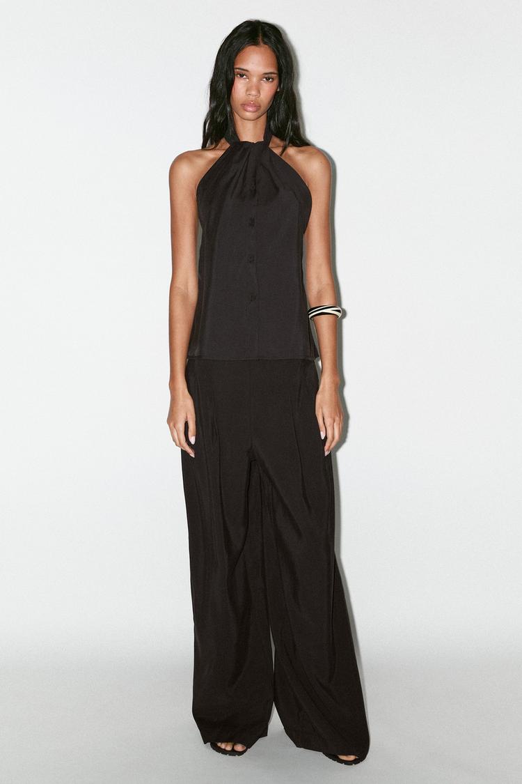 HALTER VEST TOP