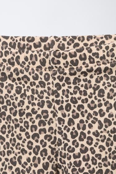 MINNIE MOUSE © DISNEY ANIMAL PRINT SWEATSHIRT AND LEGGING SET - Ochre by Zara - Image 4
