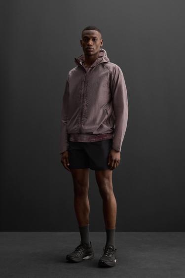 REFLECTIVE WINDBREAKER JACKET - Purple by Zara - Image 0