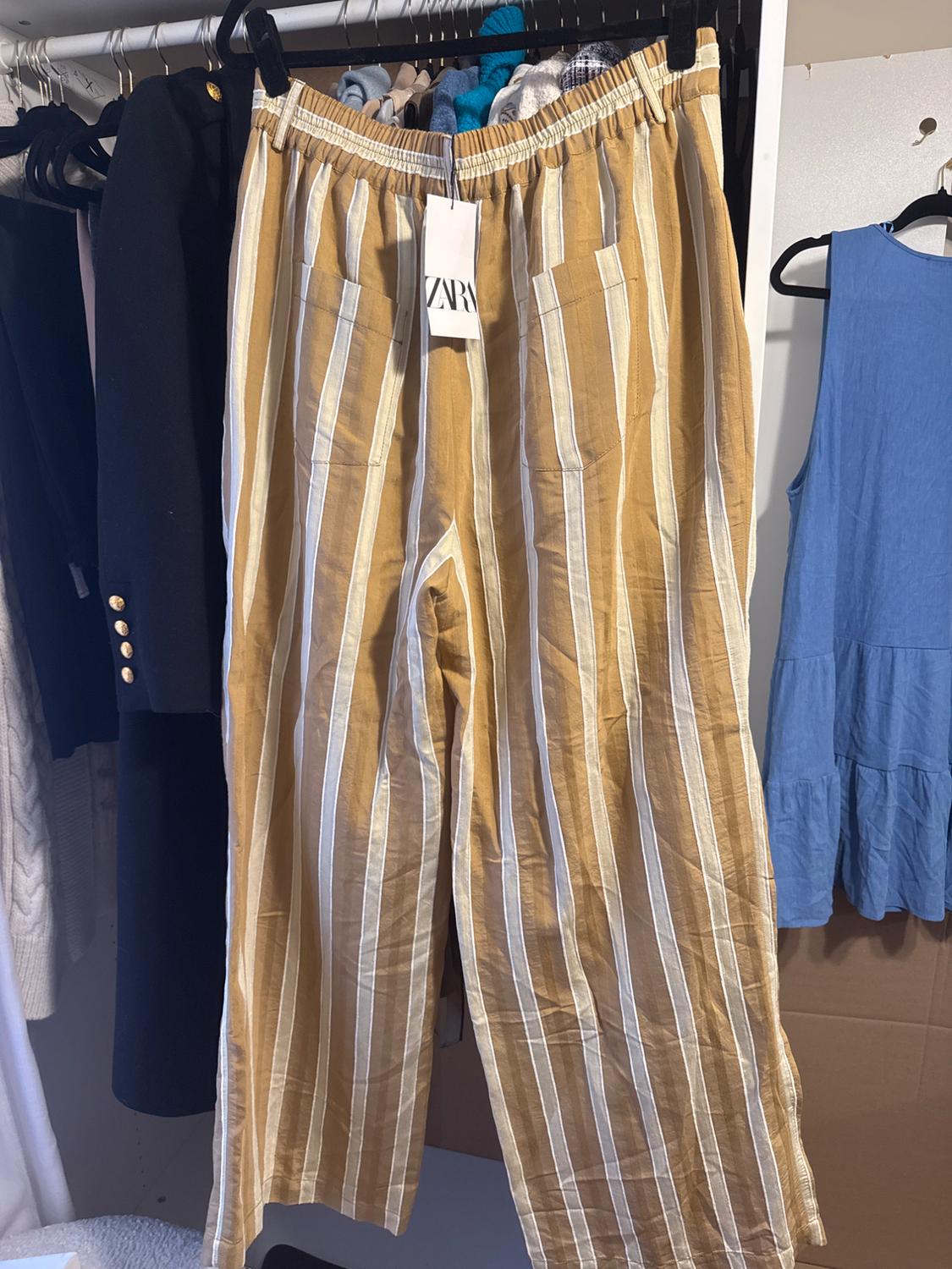 PANTALÓN TIRO ALTO JACQUARD - Image 3