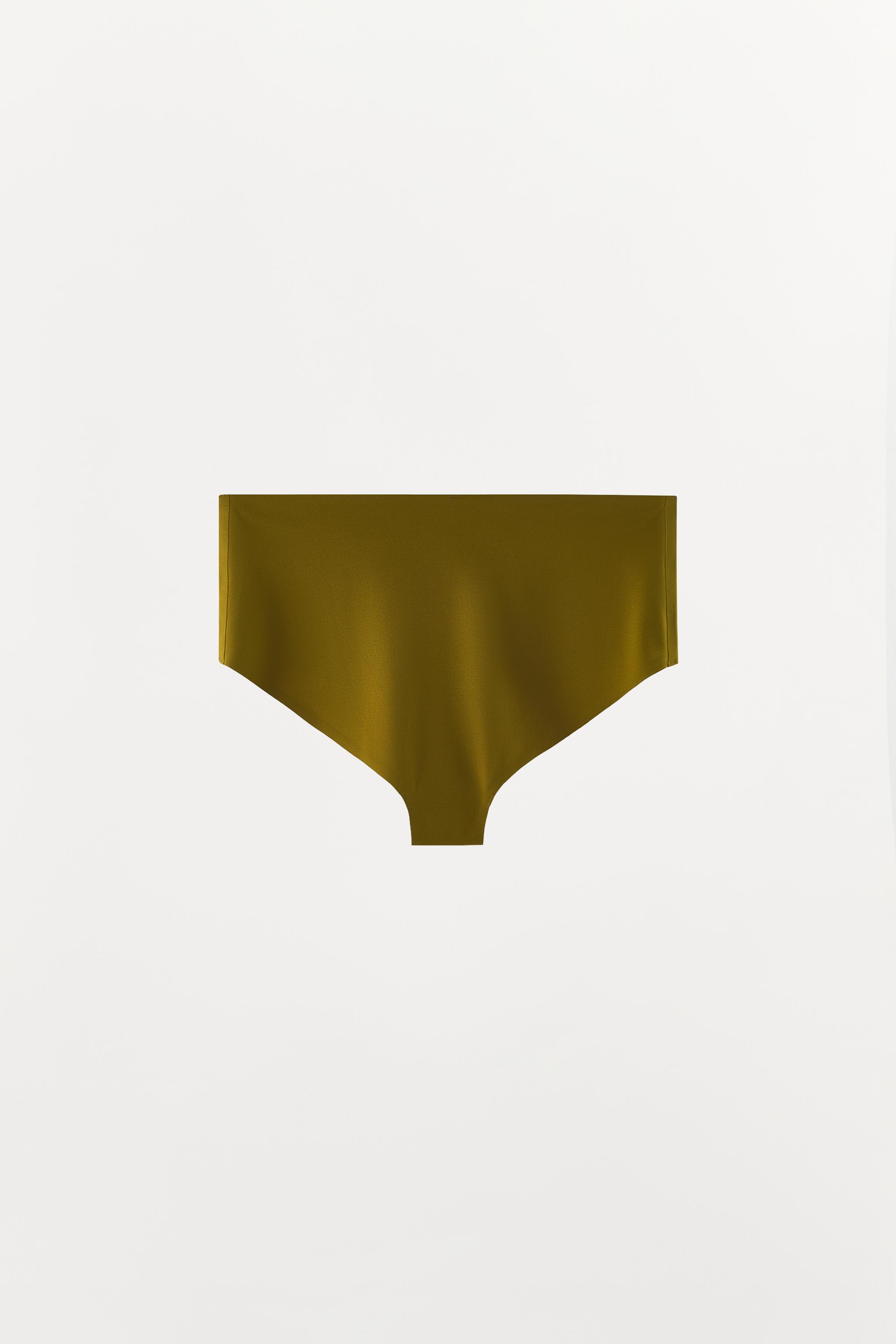 HIGH-WAISTED POLYAMIDE BLEND BRIEFS