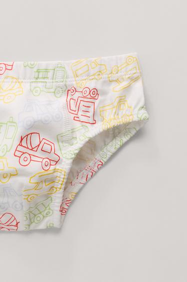 1 1/2-6 ANYS/ PAQUET DE SIS ESLIPS DE VEHICLES - Multicolor de Zara