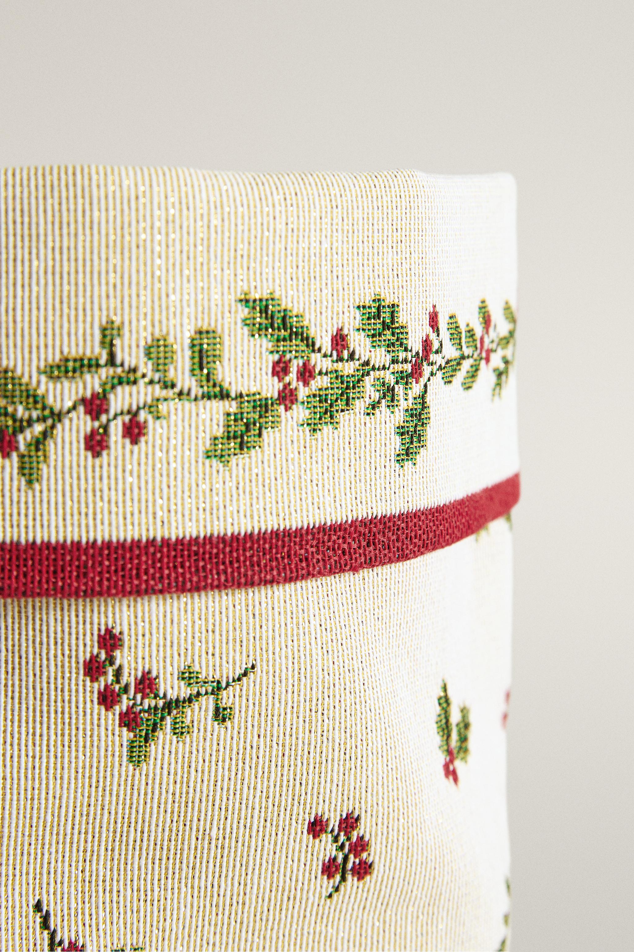CORBEILLE À PAIN JACQUARD ACENO NOËL