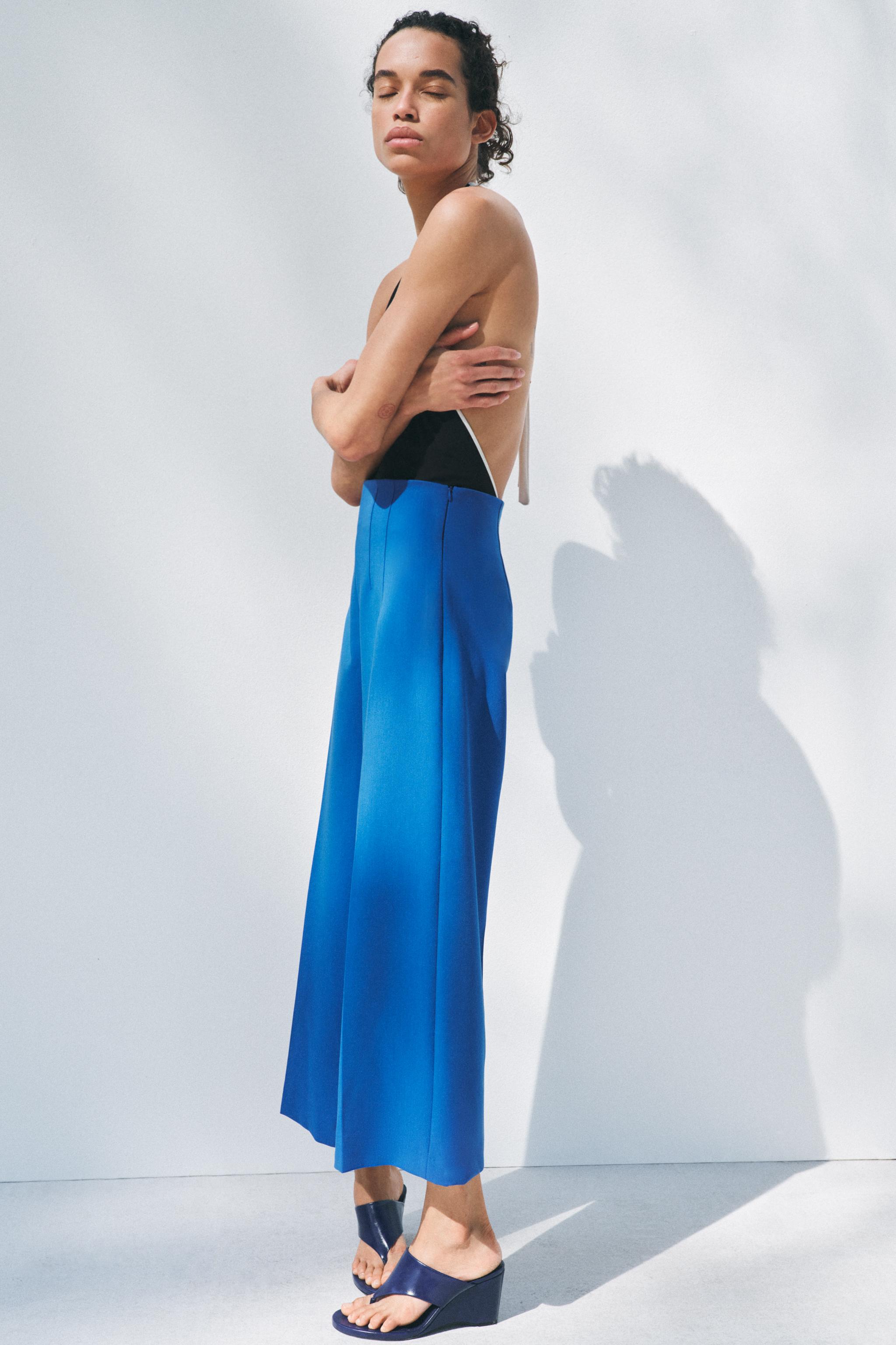 ZW COLLECTION キュロットパンツ - エクリュ | ZARA Japan / 日本