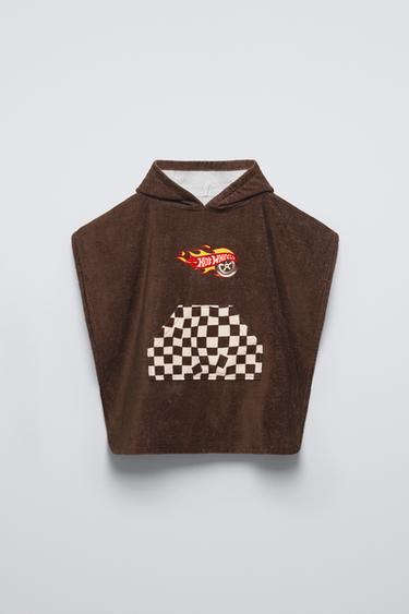 HOT WHEELS™ MATTEL ポンチョタオルブラウン0ZaraのHOT WHEELS™ MATTEL ポンチョタオル - ブラウン - 画像 0
