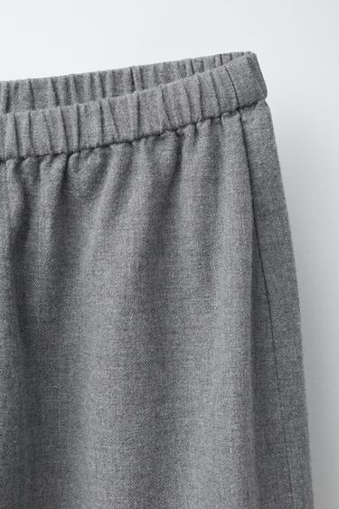 AGES 6-14 / STAND COLLAR PYJAMAS - Grey marl by Zara - Image 7