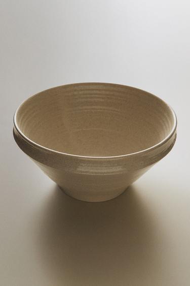CERAMIC SALAD BOWL - Cream by Zara - Image 4