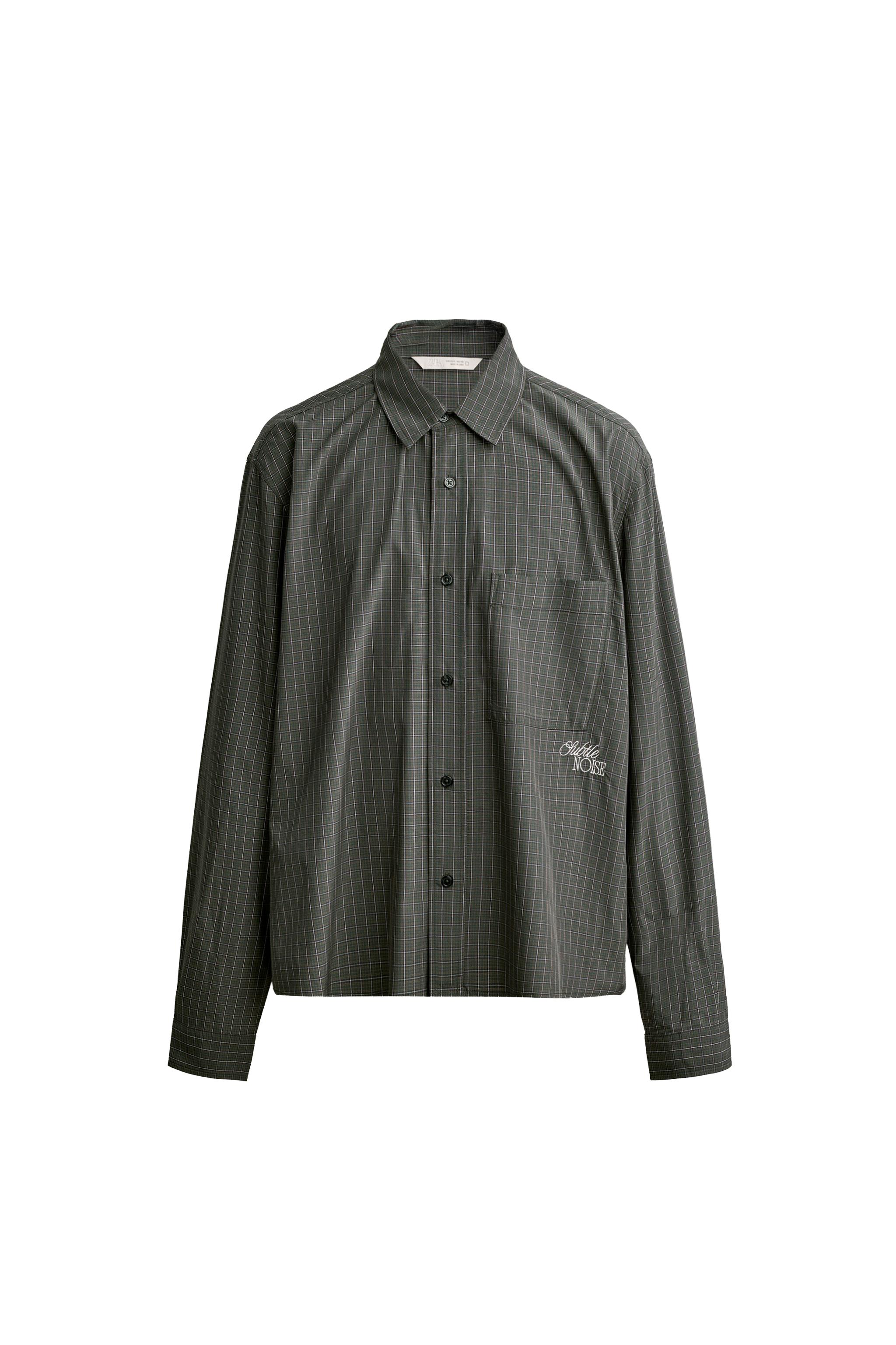 CAMISA BOXY FIT CUADROS
