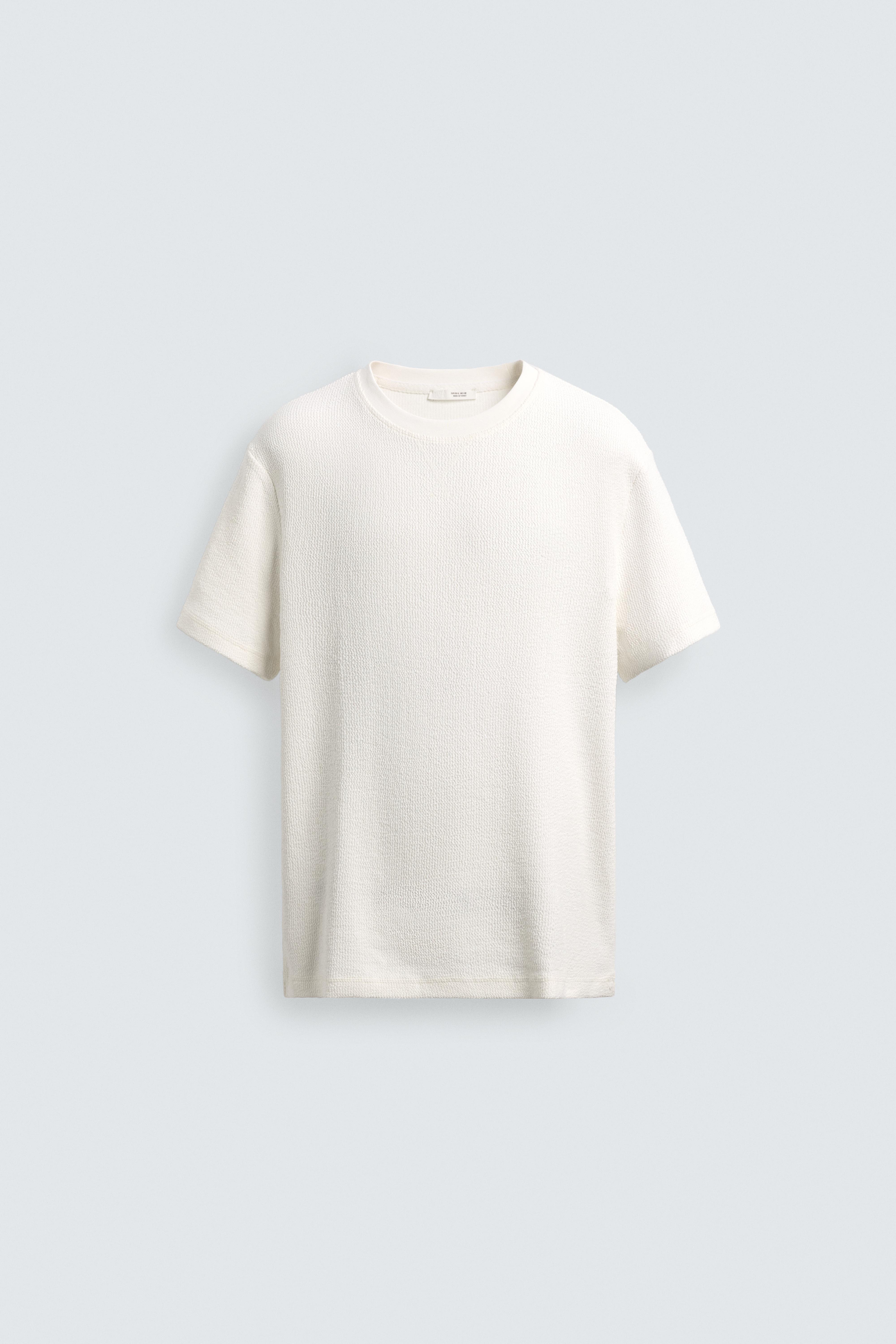 T-SHIRT REGULAR FIT STRUCTURÉ
