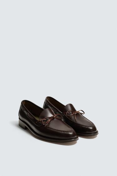 MOCASÍN CASTELLANO 1920 ® X ZARA MAN - Chocolate de Zara