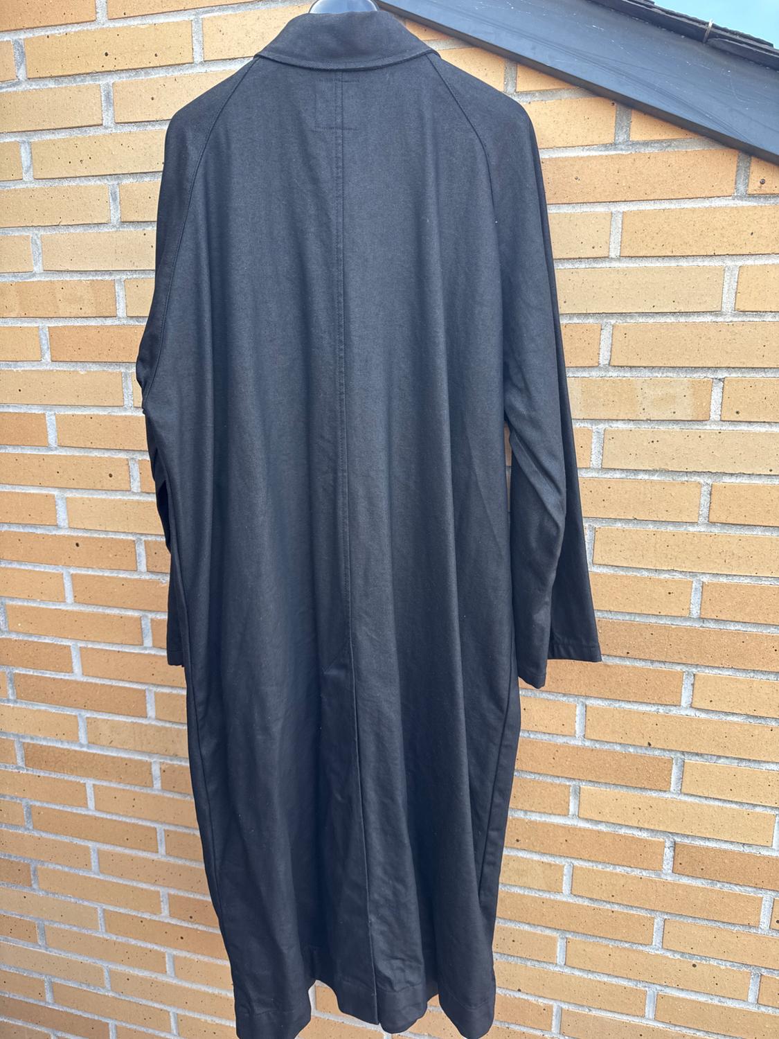 TRF OVERSIZE DENIM COATED TRENCH COAT - Image 2