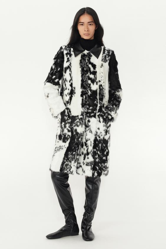 ANIMAL PRINT COAT - THE ITEM ZARA WOMAN