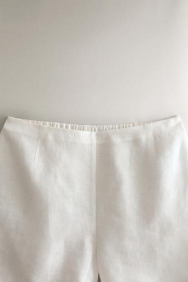 SHORT LIN - Blanc cassé de Zara - Image 2