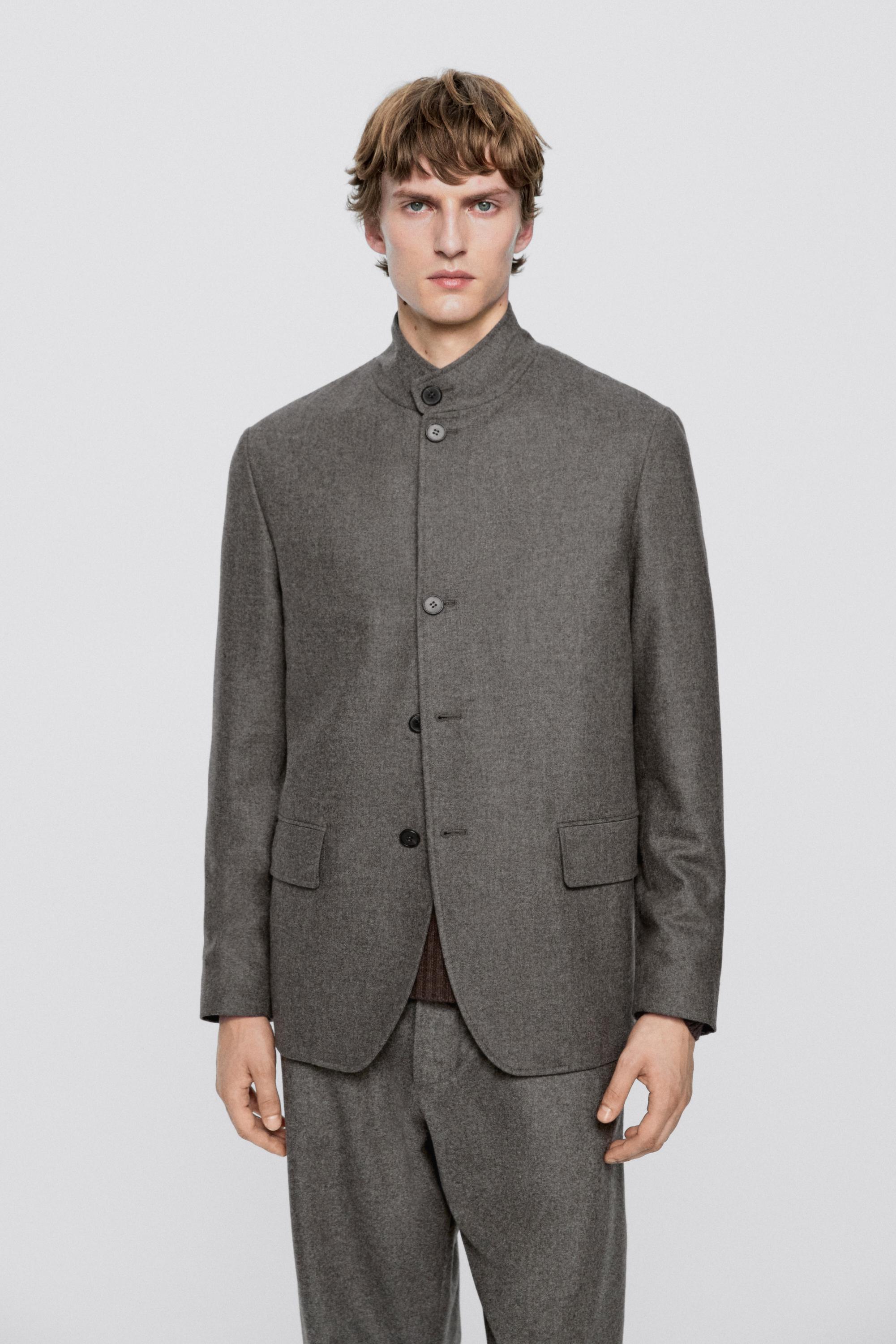 100% wool total look overshirt - LIMITED EDITION