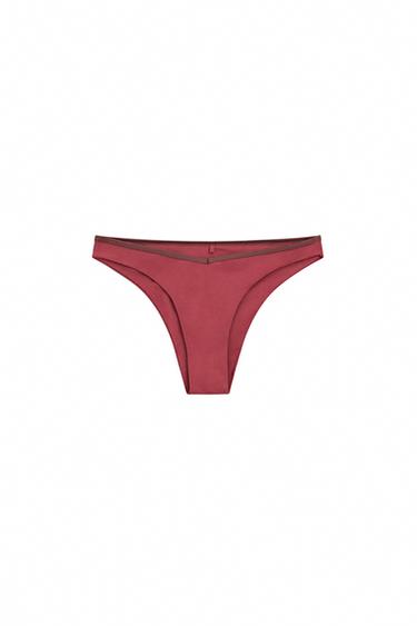 Contrast bikini bottoms — Pink 1