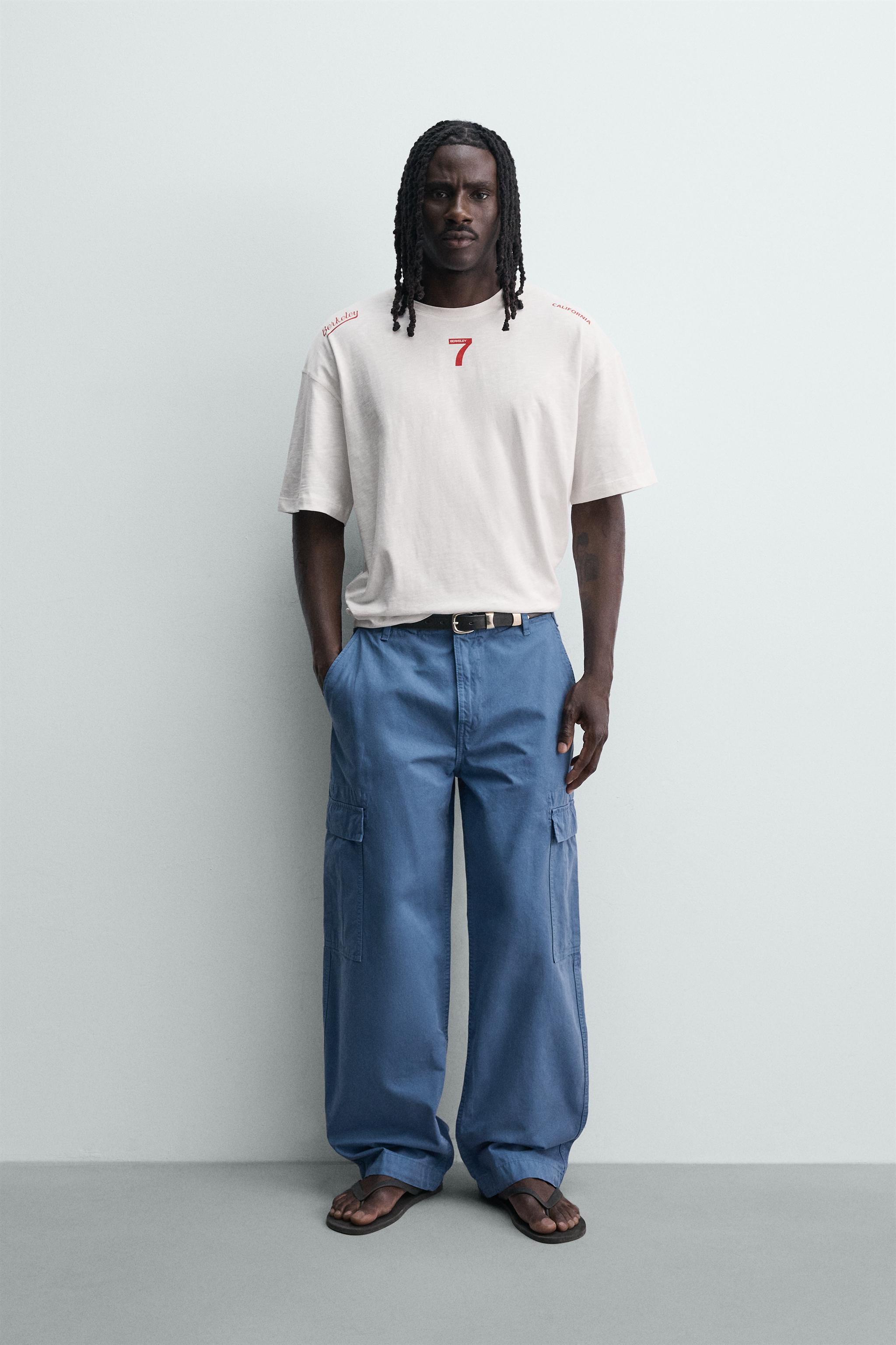 ウォッシュドプリントTシャツ - ホワイト | ZARA Japan / 日本