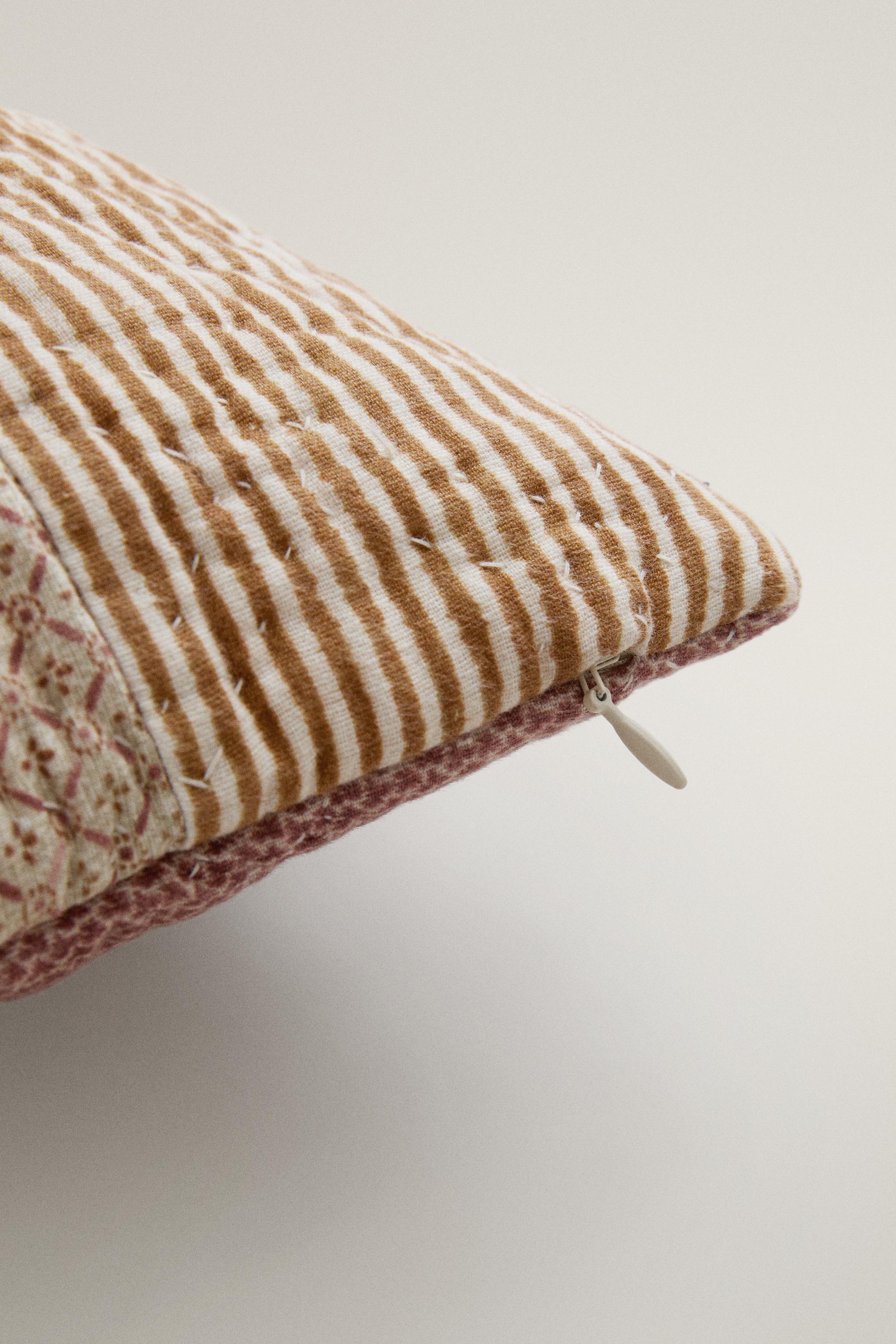 MIXED PRINT THROW PILLOW COVER | KATHARINE POLE