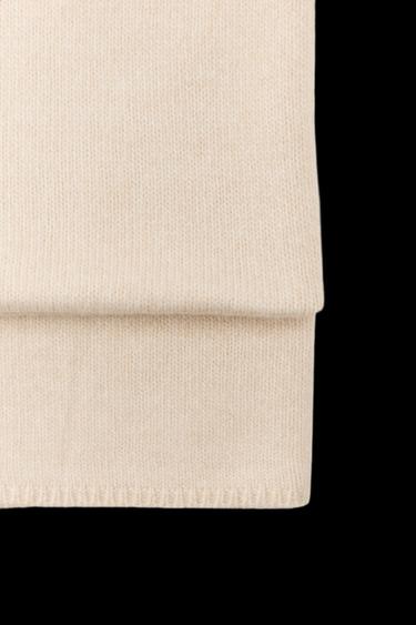 Zara BASIC SCARF - Cream