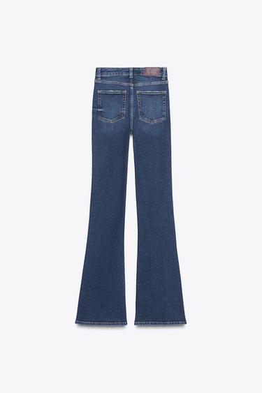 JEANS Z.06 FLARE TIRO ALTO - Azul de Zara