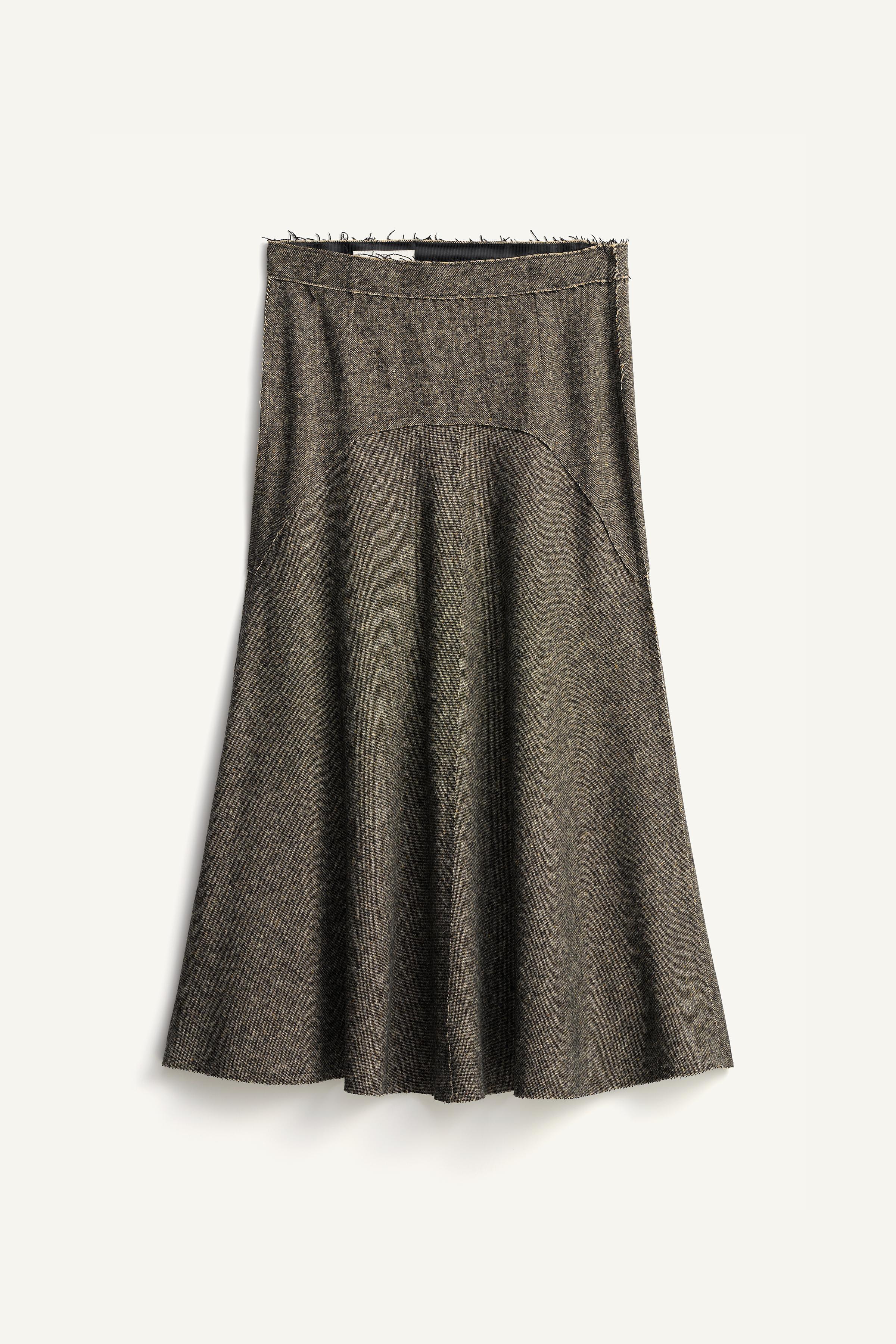 Limited Edition A-Line Maxi Skirt by Zara