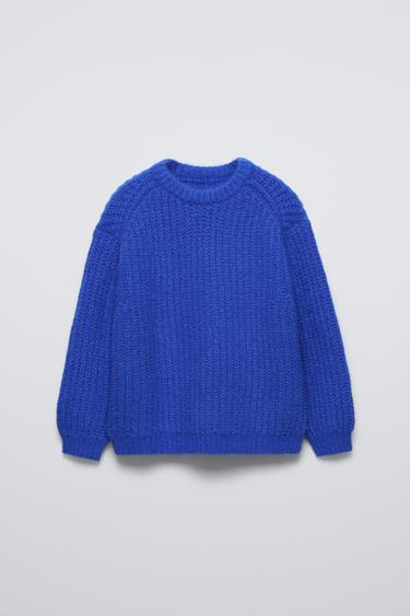 SKI COLLECTION KNIT SWEATER - Bluish by Zara