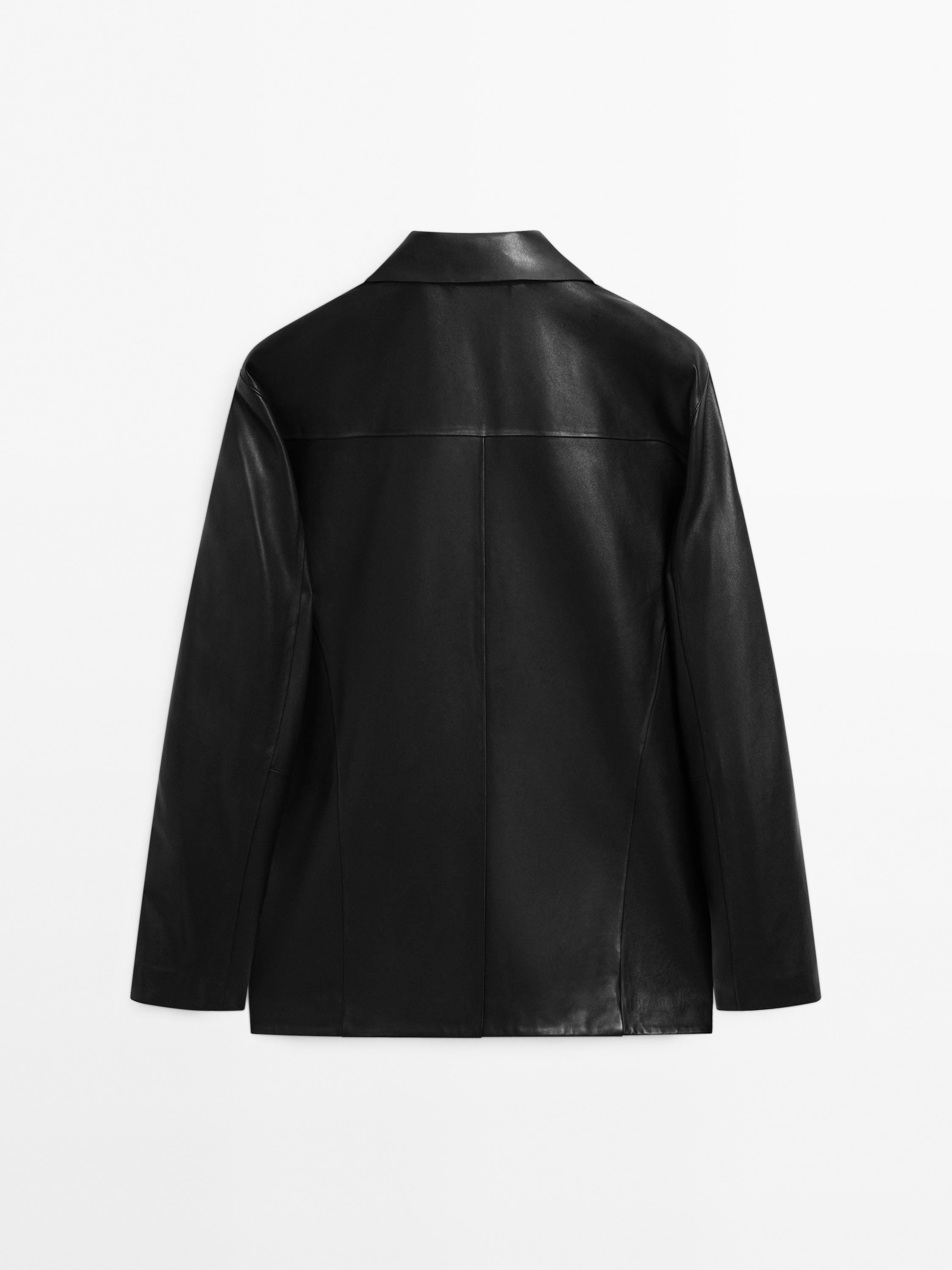 Lightweight short nappa leather jacket - Limited Edition