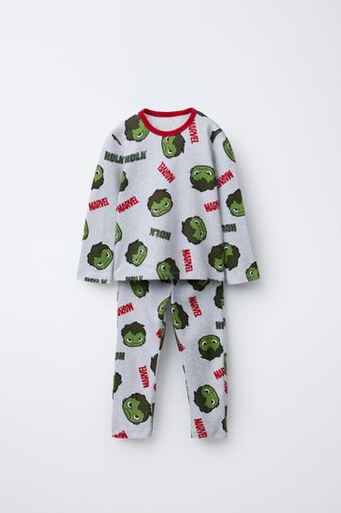 2-6 AÑOS/ PIJAMA HULK © MARVEL - Gris vigoré de Zara