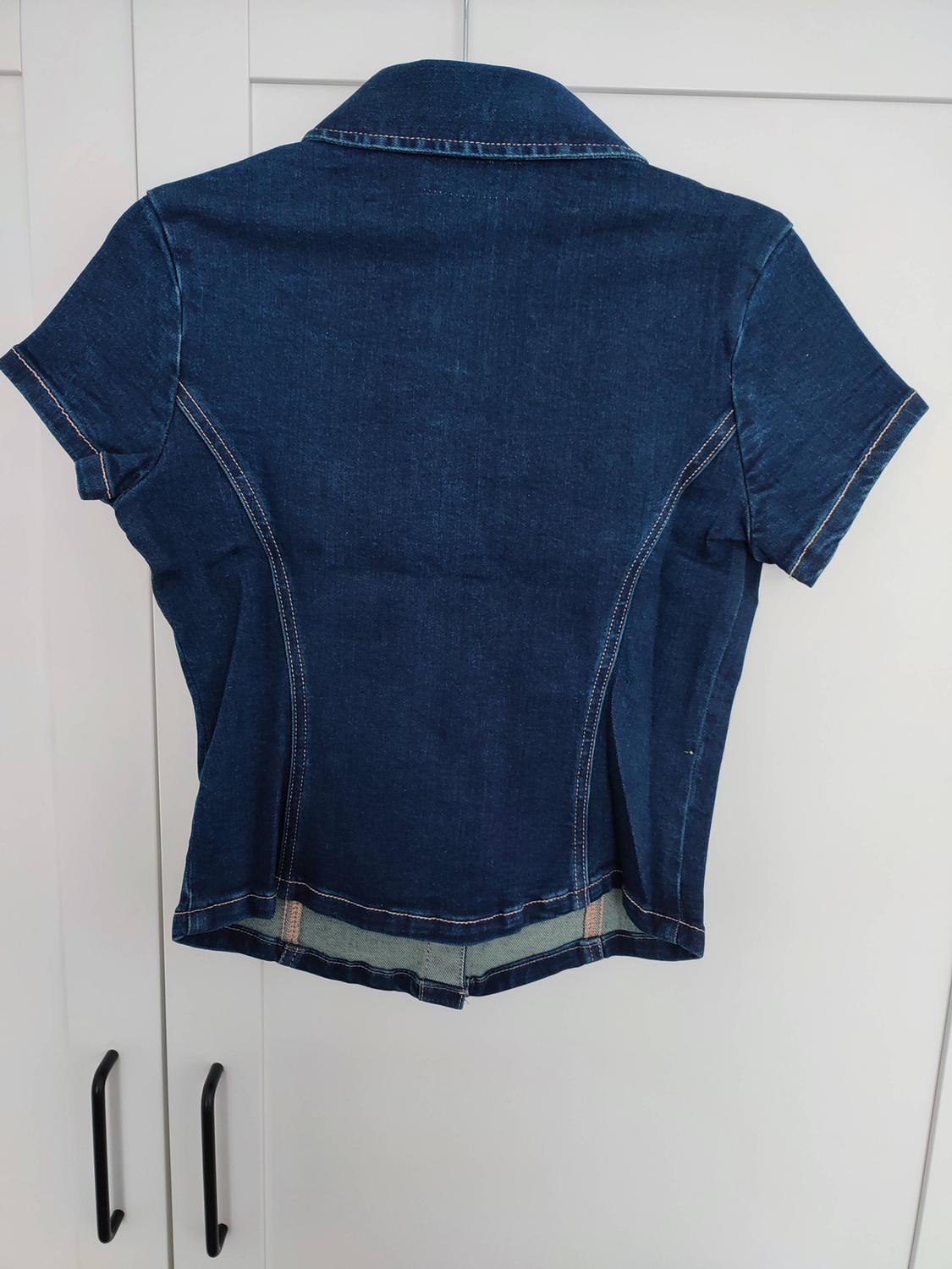 TRF FITTED DENIM SHIRT - Image 3