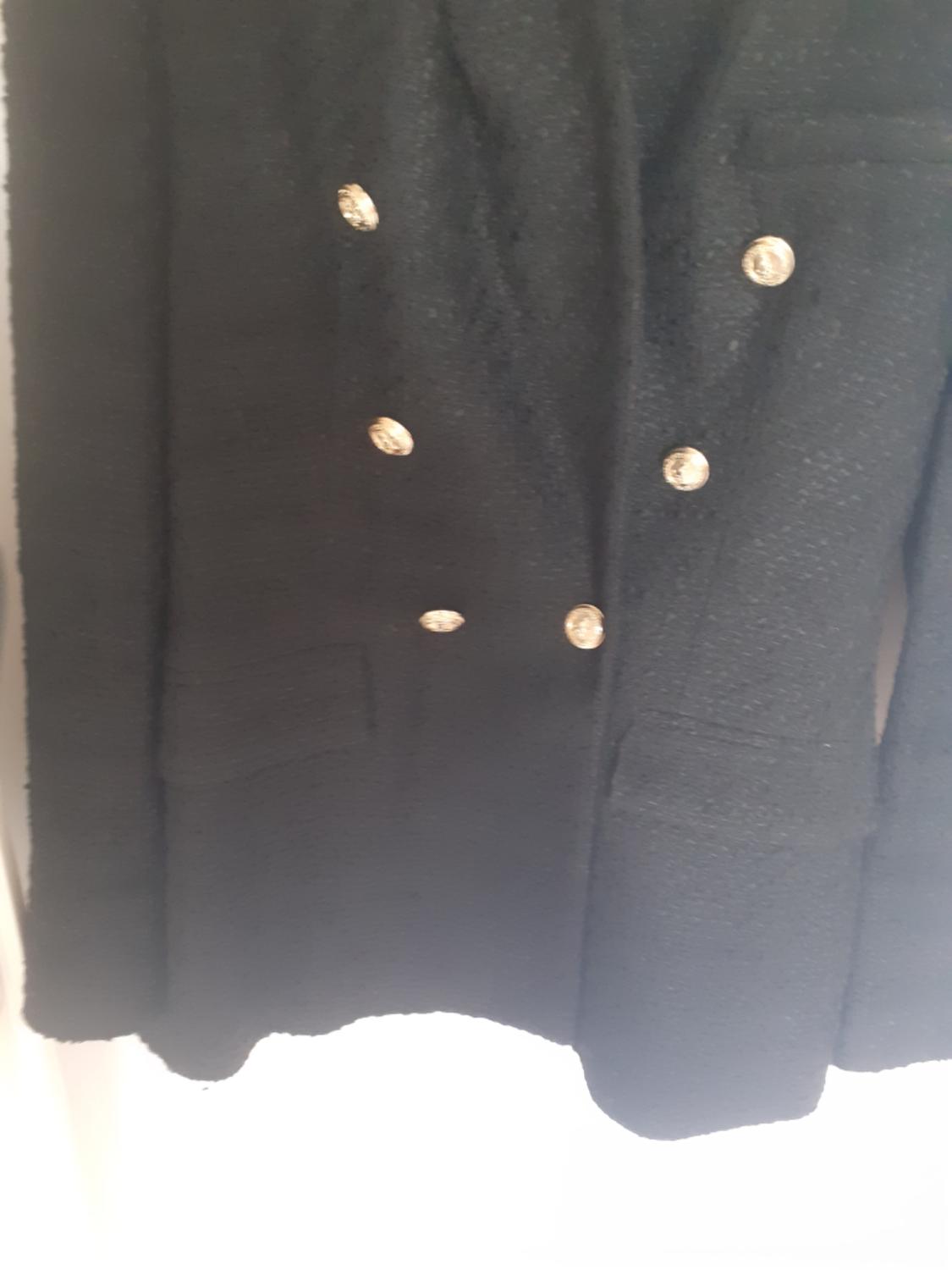 TEXTURED BLAZER WITH BUTTON DETAILS - Image 4
