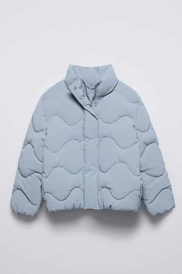 RUBBERISED PUFFER JACKET - Lavender by Zara - Image 0