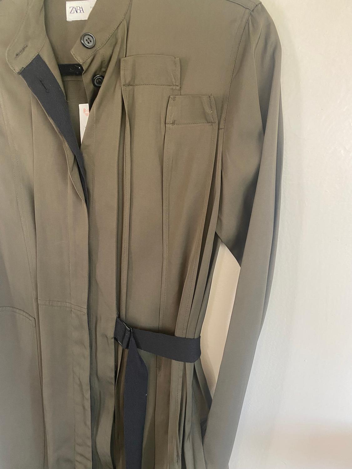 PLEATED SHIRTDRESS ZW COLLECTION - Image 3