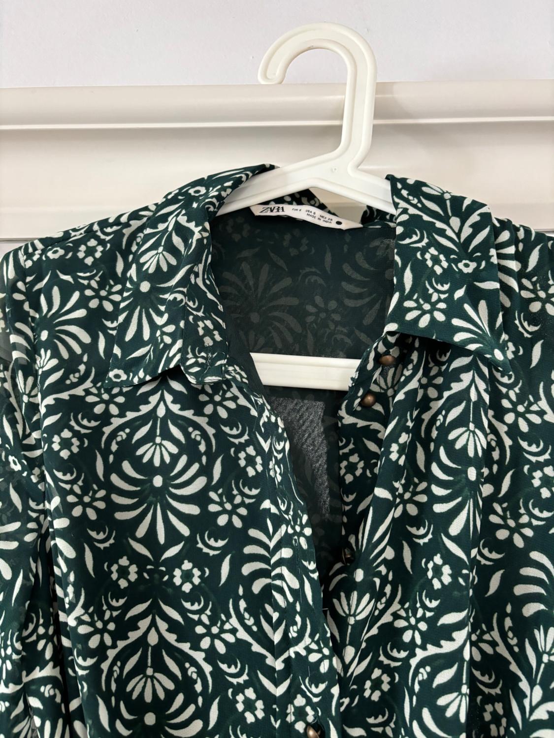 VESTIDO CAMISERO ESTAMPADO - Image 3