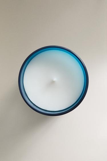 (350 G) BOUGIE PARFUMÉE INDIGO WOODS X FANGLU LIN - Bleu indigo de Zara - Image 3