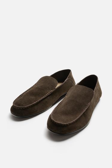 LIMITED EDITION LEATHER LOAFERS - Brown by Zara - Image 5