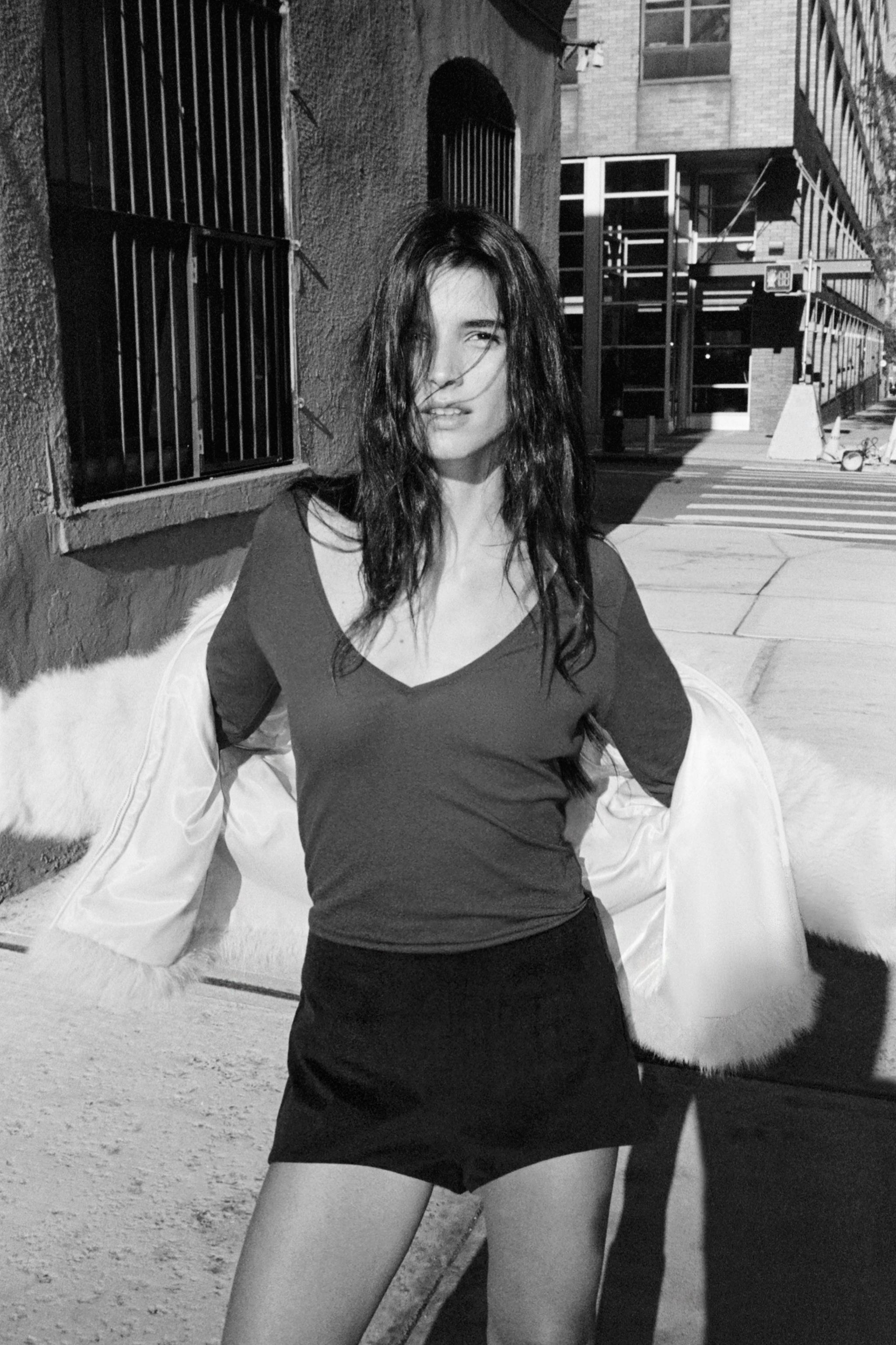 SHORT MINI EN VELOURS