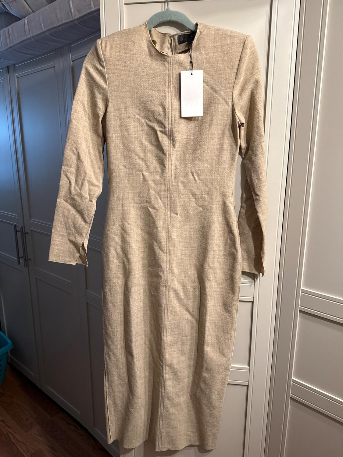 ZW COLLECTION WOOL TUBE DRESS - Image 2