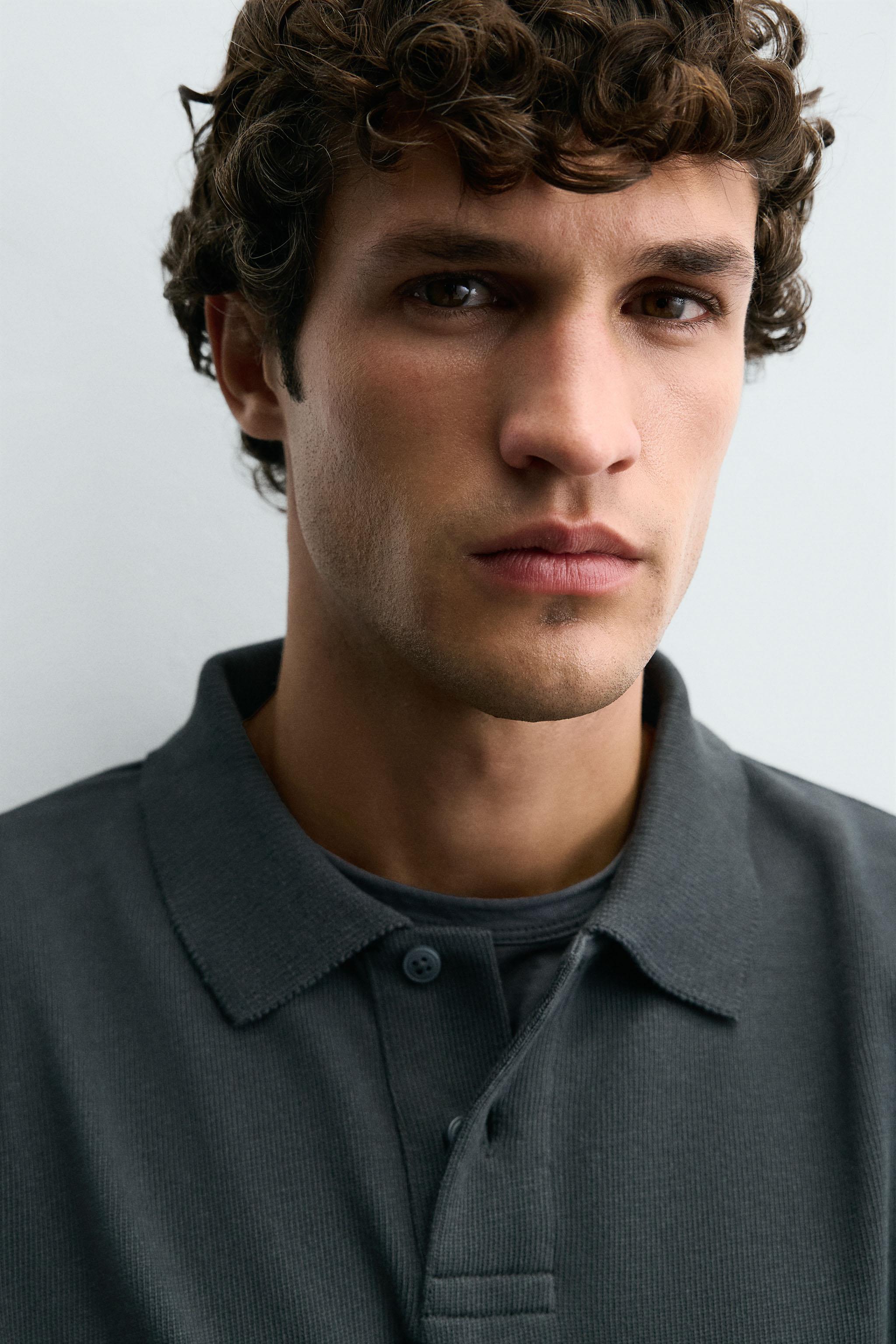 BASIC STRUCTURED POLO SHIRT