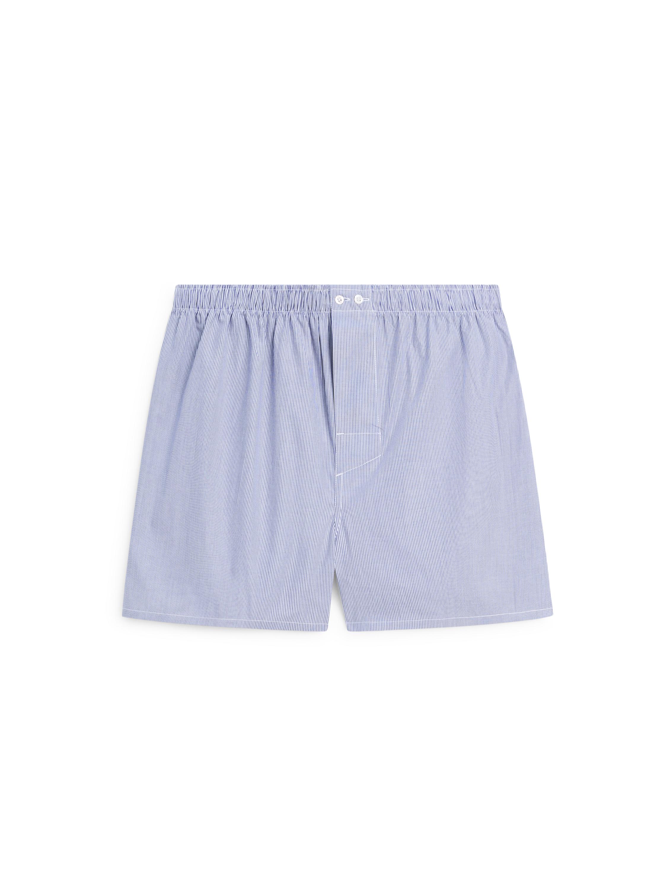 100% cotton striped boxers