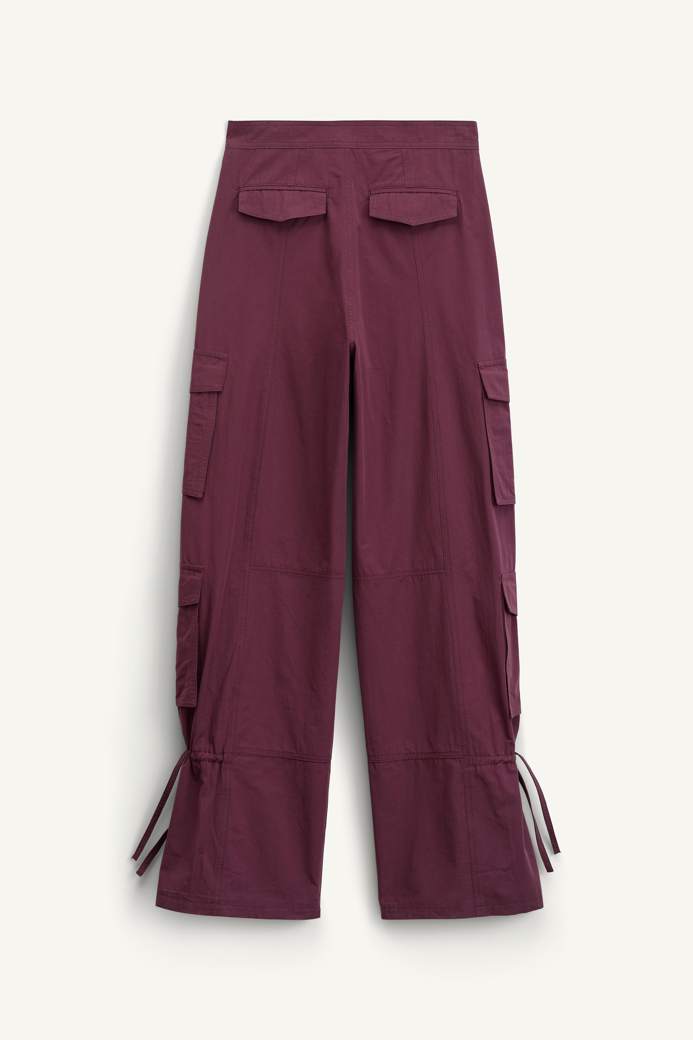 CRG PNTS 14 - Eggplant | ZARA United States