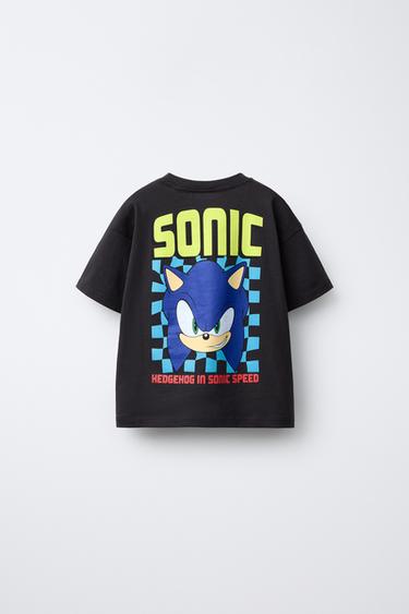 SONIC © SEGA PRINT T-SHIRT - Anthracite grey by Zara