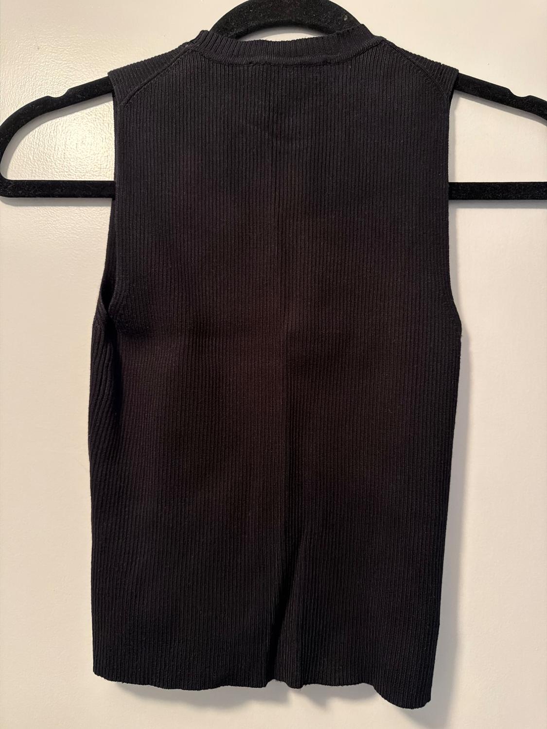SLEEVELESS KNIT TOP - Image 2