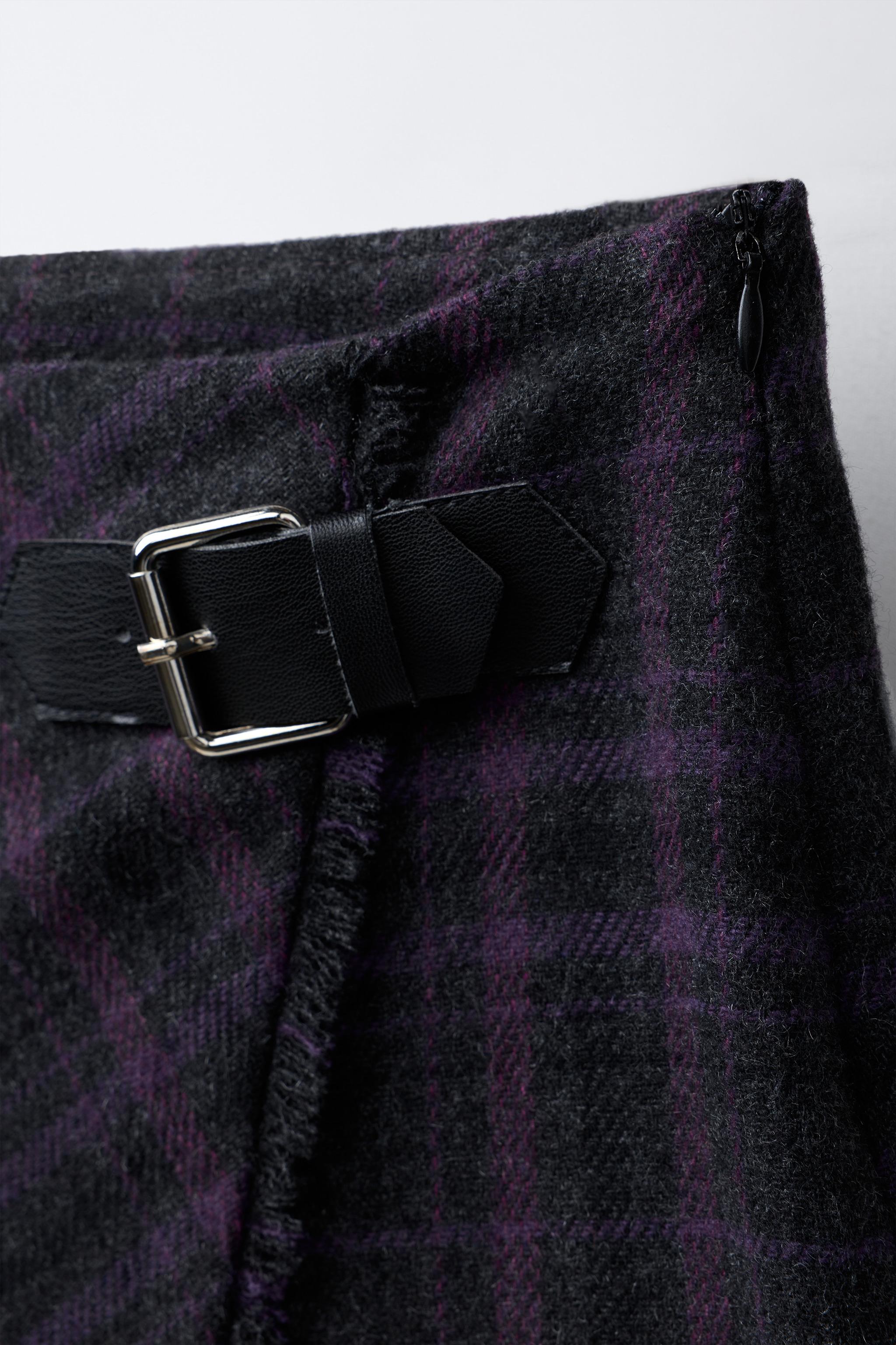 JUPE-SHORT PARÉO À CARREAUX