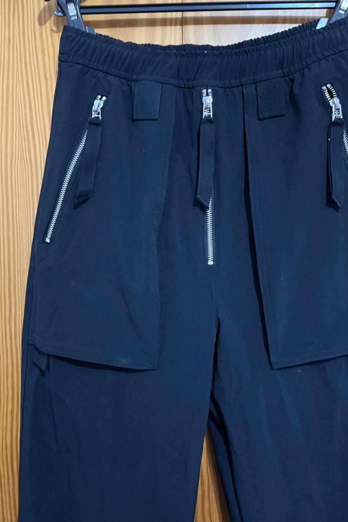CARGO TROUSERS WITH ZIPS - Image 2