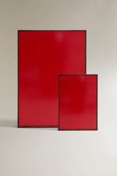 LACKIERTE MAGNETTAFEL - Rot von Zara - Bild 0