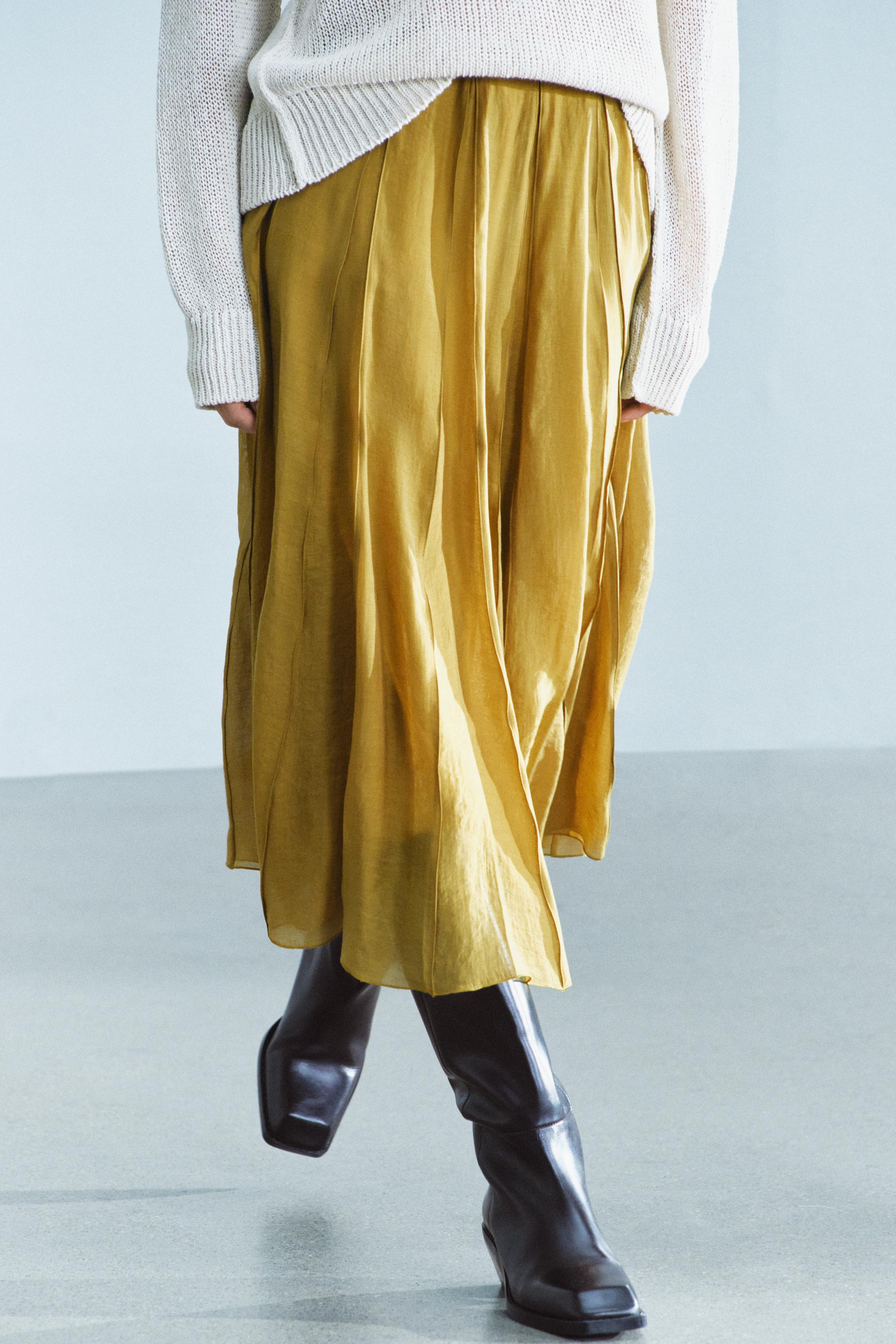 レディースフローイングマキシスカート | ZARA 日本