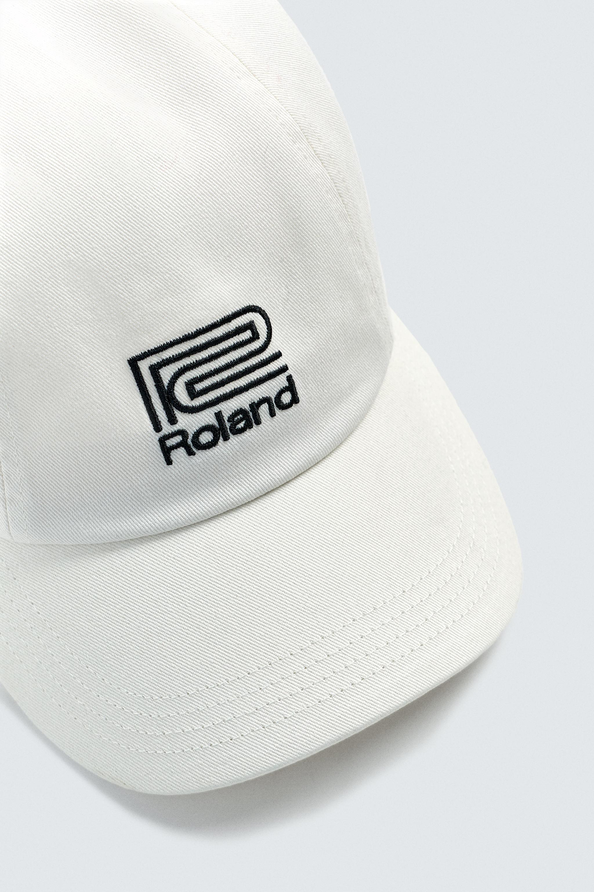 ROLAND CORPORATION © 刺繍キャップ - ホワイト | ZARA Japan / 日本