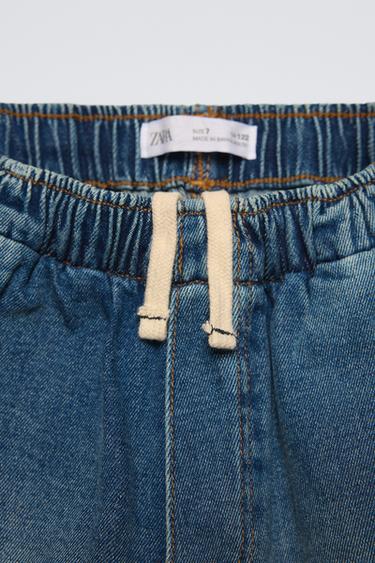 CARGO JOGGER JEANS - Mid-blue de Zara - Image 2